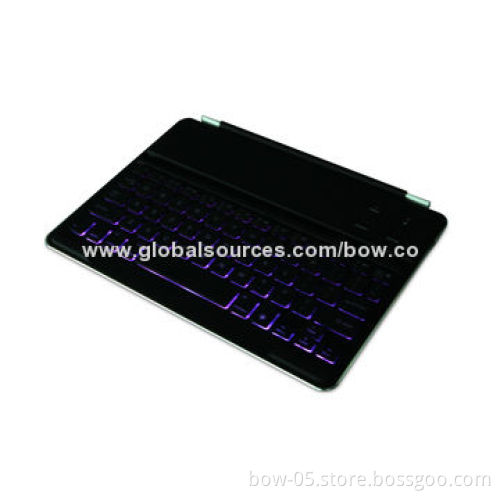 Wireless Backlit Bluetooth Keyboard for iPad Air, OEM and ODM Orders Highly Welcomed